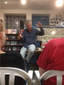 Dirk speaking at The Regulator Bookshop