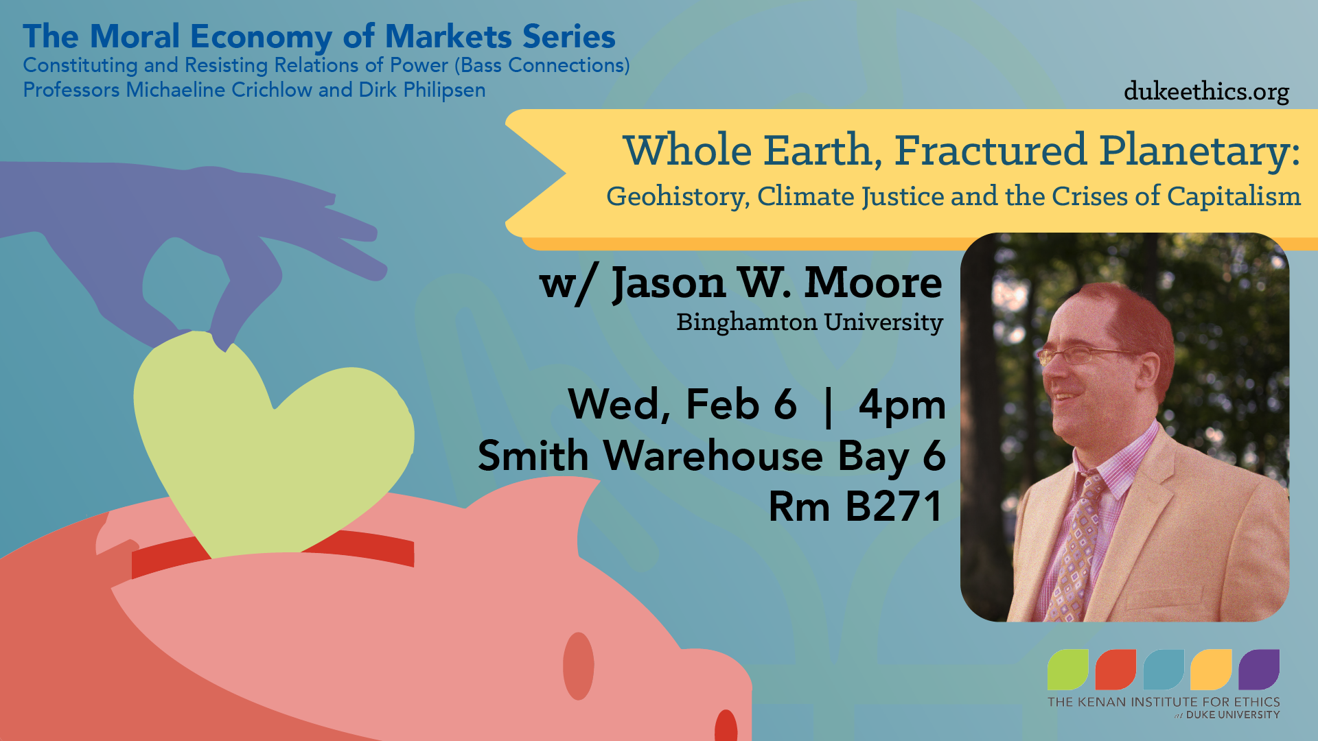Whole Earth, Fractured Planetary: Geohistory, Climate Justice and the Crises of Capitalism with Jason W. Moore