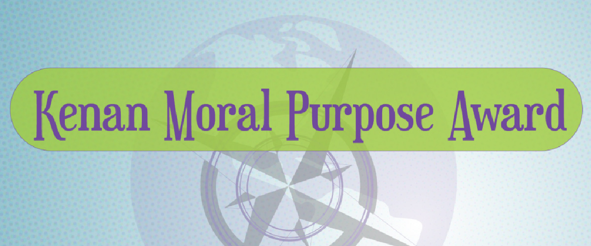 Kenan Moral Purpose Award Benner