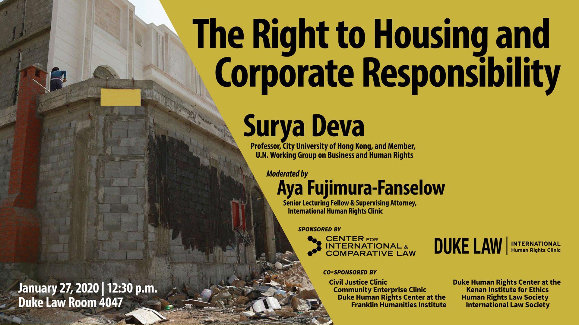 The Right to Housing and Corporate Responsibility - all info in txt