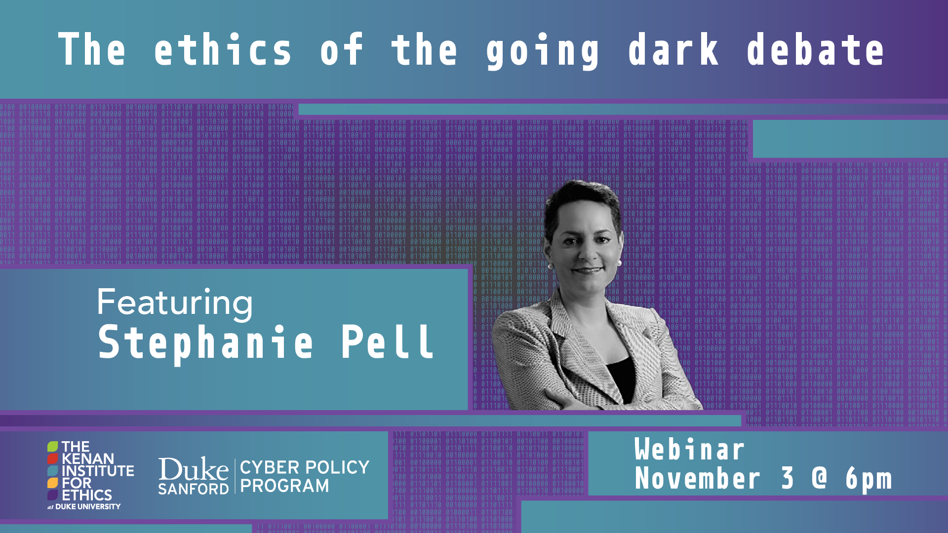 Stephanie Pell: The Ethics of the Going Dark Debate