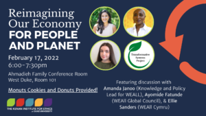 Reimagining Our Economy for People and Planet