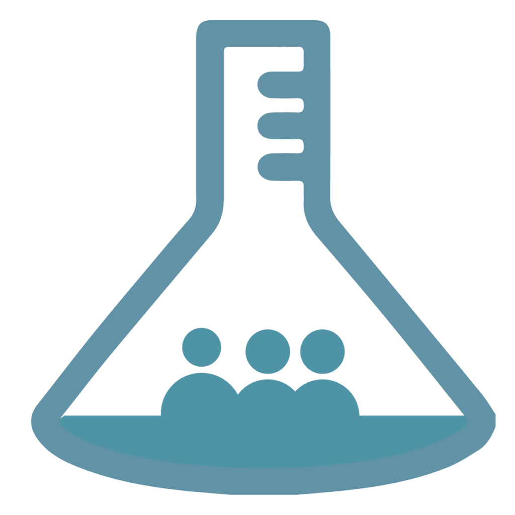 labs icon--lab flask with stylized human figures