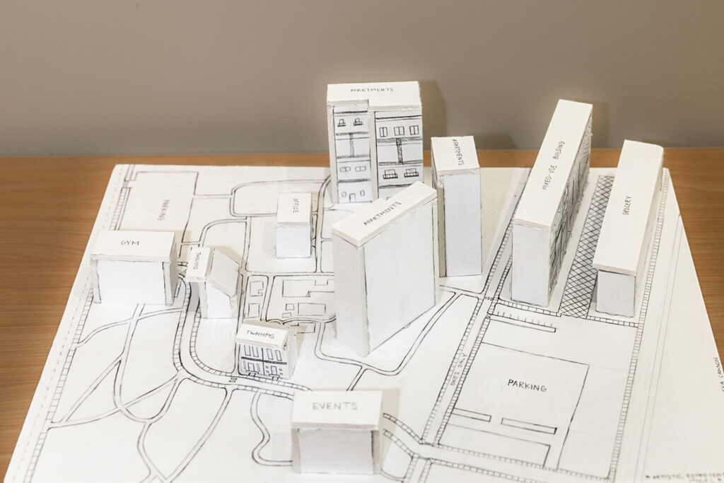 Model of an alternative Central Campus 