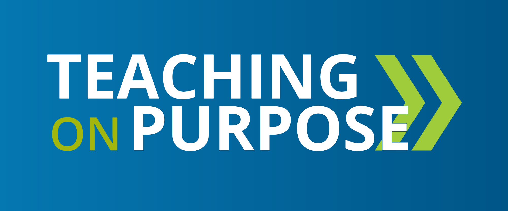 Teaching on Purpose Banner