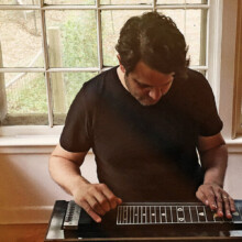 Michael Grigoni is a multi-instrumentalist who specializes in dobro, lap steel guitar, and pedal steel guitar. He has released several instrumental albums on Other Songs, and more recently, two albums on 12k, Mount Carmel and Slow Machines (with Stephen Vitiello). His latest album, Earth Awhile, is a collaboration with Chihei Hatakeyama and Stephen Vitiello on White Paddy Mountain.
He provides musical accompaniment for Lab for Social Choreography events such as Meshroom.
He holds a PhD in religion from Duke University and serves as Assistant Professor of Religion and Politics at Wake Forest University.