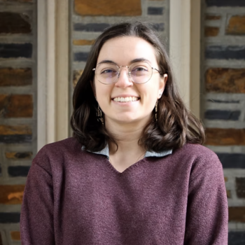 Kerry Eller is a Ph.D. candidate in Biomedical Engineering. Her research focuses on cervical cancer prevention and making screening more accessible for women and gender-minority patients. To do so, she is developing patient-centered technologies that lower barriers to screening and improve early detection. Alongside her research, she is involved in teaching and course development, supporting human-centered, project-based engineering courses. In these roles, she works with students to think about how the technical aspects of design connect to social context, ethics, and community partnership. She hopes to continue teaching courses that emphasize thoughtful engagement with real-world engineering problems. Headshot of Kerry Eller